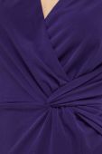 Сукня Nissa колір фіолетовий mini облягаюча
