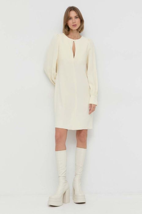 Сукня Liviana Conti колір бежевий mini пряма