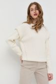 Светр з домішкою вовни Notes du Nord Erin жіночий колір бежевий теплий