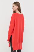 Светр з кашеміру Liviana Conti жіночий колір помаранчевий легкий