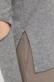 Вовняний светр Beatrice B жіночий колір сірий легкий гольф