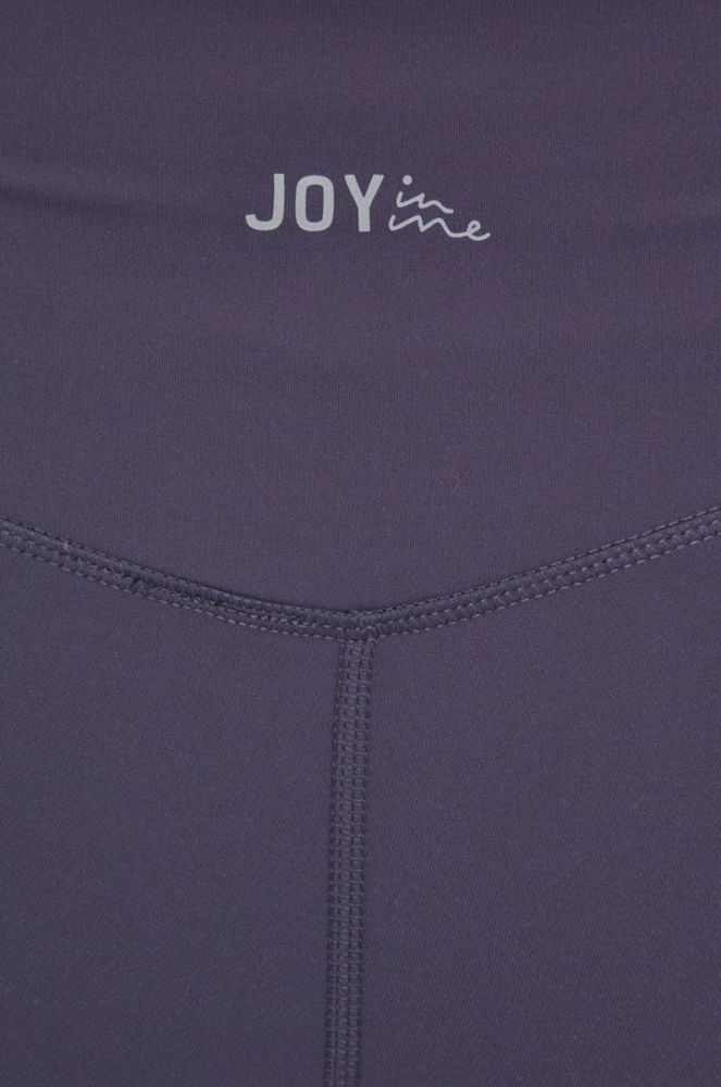 Шорти для йоги Joy in me Oneness жіночі однотонні висока посадка колір блакитний фото 4