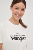 Футболка Wrangler Atg жіноча колір бежевий