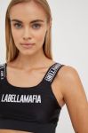 Спортивний бюстгальтер LaBellaMafia Fierce колір чорний Спортивний бюстгальтер LaBellaMafia Fierce колір чорний