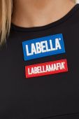 Топ для тренувань LaBellaMafia Go On колір чорний
