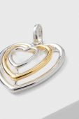 Кулон зі срібла з позолотою Tous колір срібний (3606939)