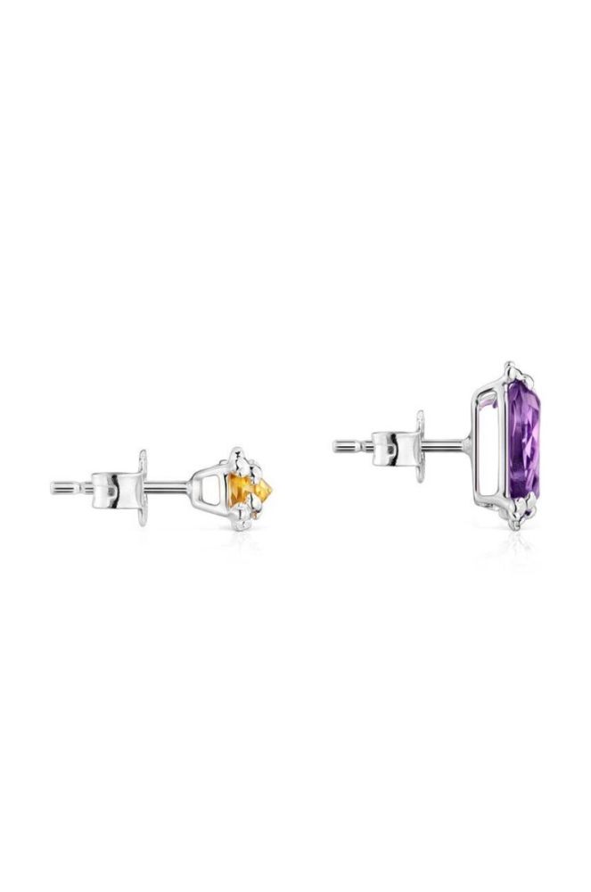 Срібні сережки Tous 2-pack колір срібний (3630988) фото 2