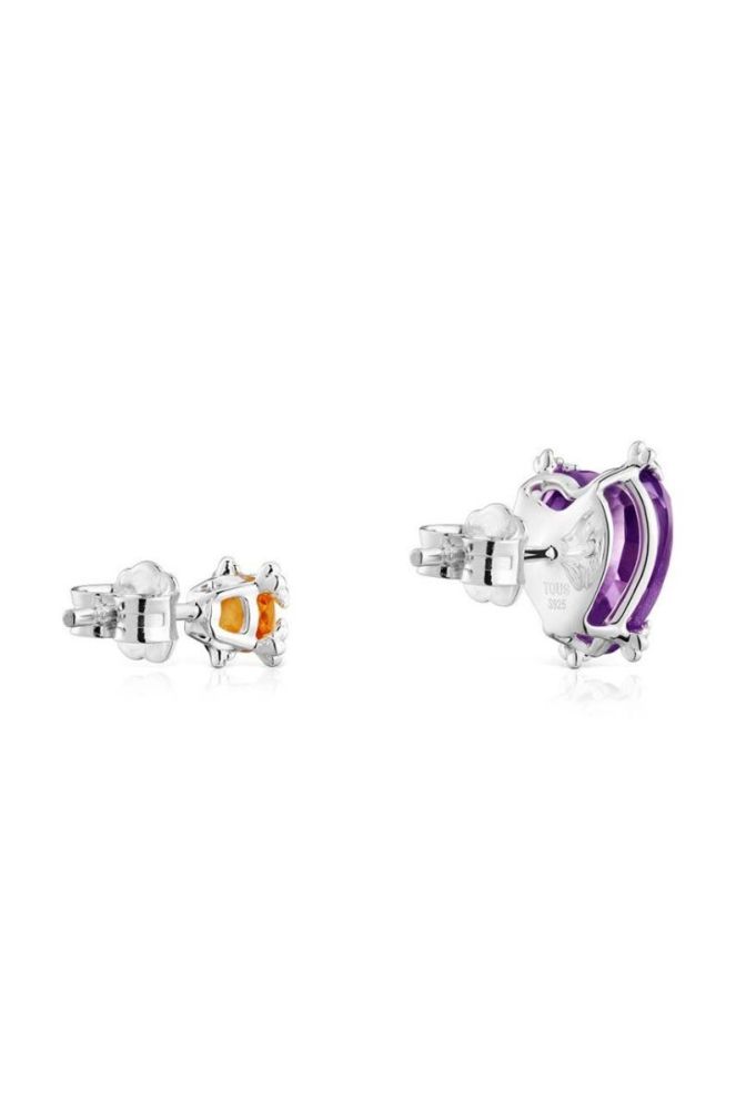 Срібні сережки Tous 2-pack колір срібний (3630988) фото 3