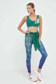Спортивний бюстгальтер LaBellaMafia Brave колір зелений візерунок
