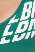 Спортивний бюстгальтер LaBellaMafia Brave колір зелений візерунок