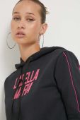 Кофта LaBellaMafia жіноча колір чорний з капюшоном з принтом (3382351)