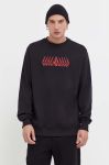 Кофта Volcom чоловіча колір чорний з принтом