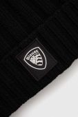 Шапка з домішкою вовни Blauer колір чорний (3494295)
