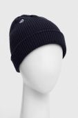 Шапка Volcom колір синій з товстого трикотажу