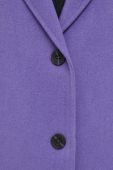 Вовняне пальто Beatrice B колір фіолетовий перехідний oversize