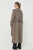 Вовняне пальто Beatrice B колір бежевий перехідний (3508839)