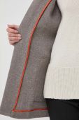 Вовняне пальто Beatrice B колір сірий перехідний oversize
