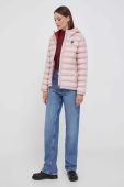 Куртка Blauer жіноча колір рожевий перехідна