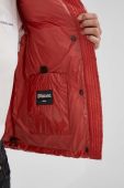Пухова куртка Blauer жіноча колір помаранчевий зимова