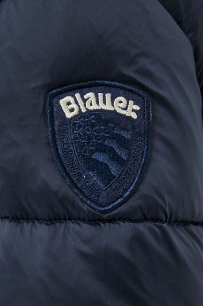 Куртка Blauer жіноча колір синій зимова (3611394) фото 6