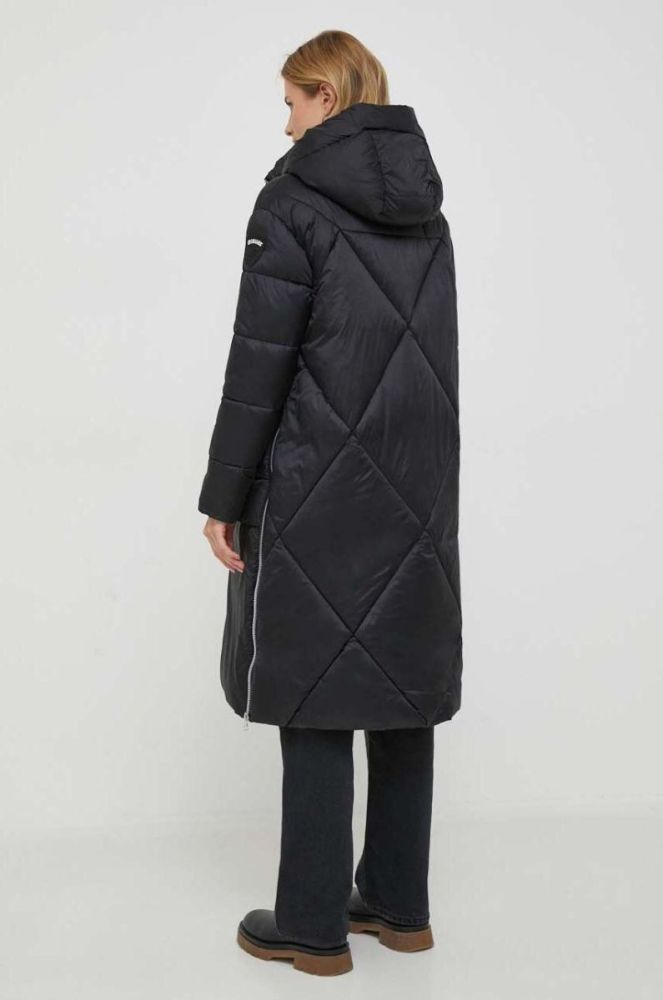 Куртка Blauer жіноча колір чорний зимова фото 3