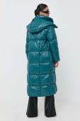 Пухова куртка Silvian Heach жіноча колір бірюзовий зимова
