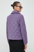 Вовняна куртка Beatrice B колір фіолетовий перехідна