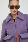 Вовняна куртка Beatrice B колір фіолетовий перехідна