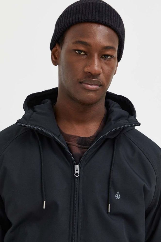 Куртка Volcom чоловіча колір чорний зимова (3530384) фото 4