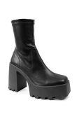 Черевики Altercore Agnes жіночі колір чорний каблук блок Agnes
