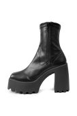 Черевики Altercore Agnes жіночі колір чорний каблук блок Agnes