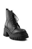 Черевики Altercore Lacerta жіночі колір чорний каблук блок Lacerta.Vegan