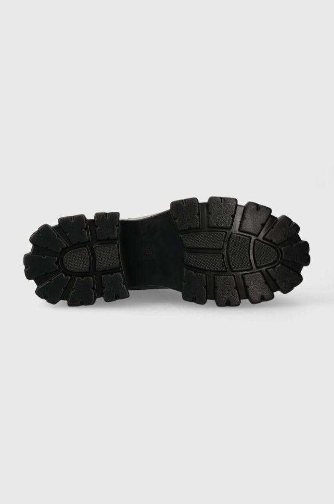 Шкіряні черевики GOE жіночі колір чорний на платформі MM2N4021.BLACK фото 5