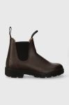 Черевики Blundstone 2116 жіночі колір коричневий на плоскому ходу 2116.Vegan.Brown Черевики Blundstone 2116 жіночі колір коричневий на плоскому ходу 2116.Vegan.Brown