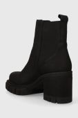 Шкіряні черевики Charles Footwear Sophie жіночі колір чорний каблук блок Sophie.Boots.Black Шкіряні черевики Charles Footwear Sophie жіночі колір чорний каблук блок Sophie.Boots.Black