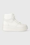 Шкіряні кросівки Charles Footwear Zana колір білий Zana.Sneaker.High.White Шкіряні кросівки Charles Footwear Zana колір білий Zana.Sneaker.High.White