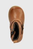 Дитячі шкіряні зимові черевики Froddo колір коричневий (3448166)