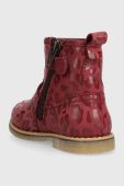 Дитячі замшеві чоботи Froddo колір бордовий