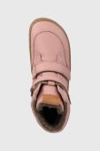 Дитячі шкіряні зимові черевики Froddo колір рожевий (3448240)