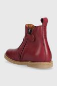Дитячі шкіряні черевики Froddo колір бордовий (3448269)