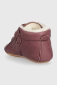 Шкіряні кросівки для немовлят Froddo колір фіолетовий