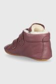 Дитячі шкіряні туфлі Froddo колір фіолетовий (3448348)