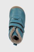 Дитячі шкіряні зимові черевики Froddo колір блакитний (3448421)