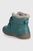 Дитячі шкіряні зимові черевики Froddo колір бірюзовий (3448452)