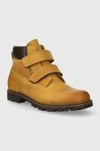 Дитячі шкіряні зимові черевики Froddo колір жовтий (3448430)