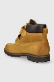 Дитячі шкіряні зимові черевики Froddo колір жовтий (3448430)