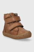 Дитячі шкіряні зимові черевики Froddo колір коричневий (3589415)