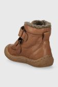 Дитячі шкіряні зимові черевики Froddo колір коричневий (3589415)