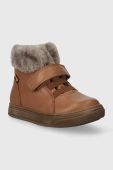 Дитячі шкіряні зимові черевики Froddo колір жовтий (3586626)