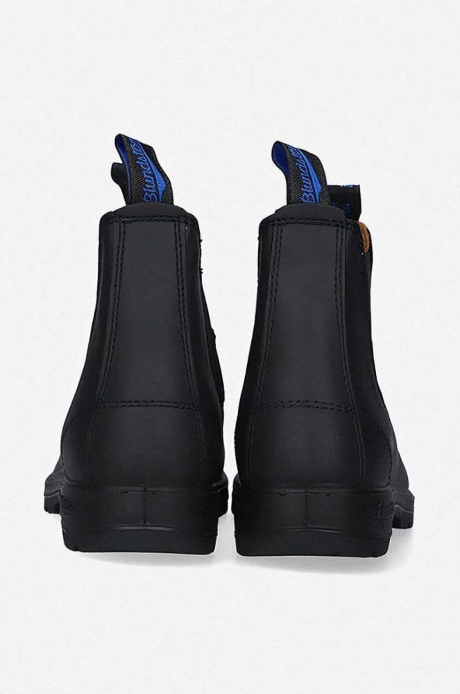 Шкіряні черевики Blundstone 566 чоловічі колір чорний фото 6